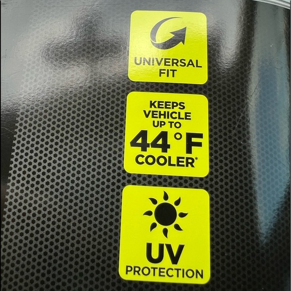 Floral pattern Windshield Shade, UV Protection Visor universal van life - Picture 7 of 8